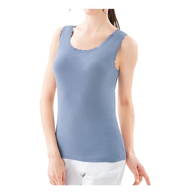 「【３色組】レースがお洒落な２ＷＡＹタンク（肌着・インナーウェア）」｜詳細画像