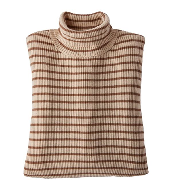 BELLUNA（ベルーナ）の「＜＆ｃｏｃｏｃｈｉ＞ハピネスコットン１００％×吸湿発熱リブタートルニット（ニット・セーター）」｜詳細画像