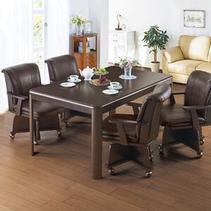 「はっ水ダイニングこたつシリーズ（こたつテーブル）」｜ブラウン