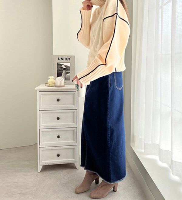 セリーヌ　セーター　バイカラー　タートル　Mサイズ セリーヌ セーター バイカラー タートル Mサイズ セリーヌ セーター