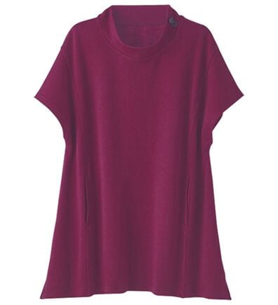 BELLUNA（ベルーナ）の「まるで着る毛布！裏ファーフレンチスリーブボタン使いベスト（ベスト）」