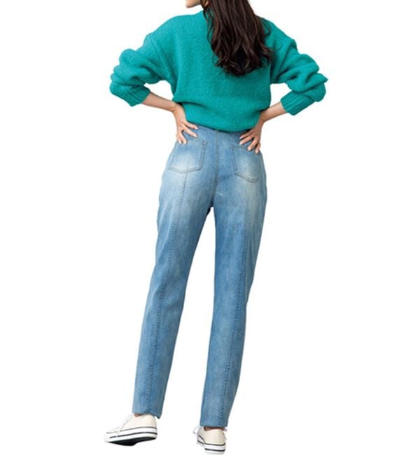 ルフラン（ルフラン）の「【３本組】美脚スティックデニム（フルレングスパンツ）」｜詳細画像