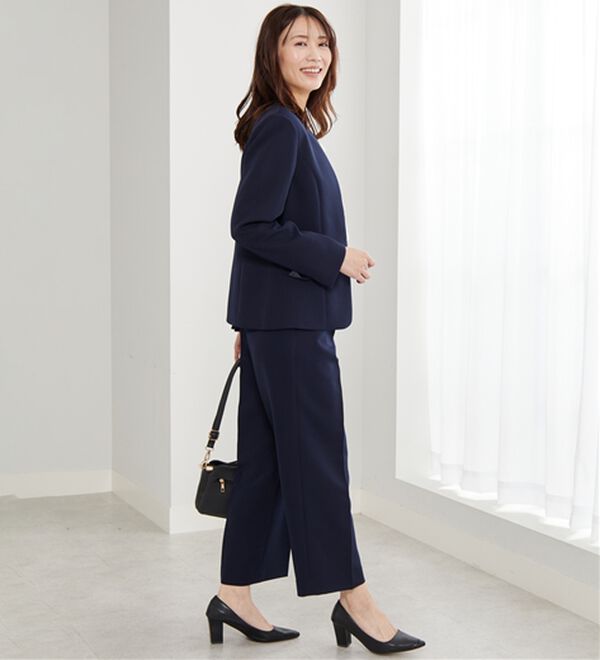 BELLUNA（ベルーナ）の「＜Ｃ／Ｓ＞センタータックワイドパンツ（ワイドパンツ・ガウチョ）」｜詳細画像