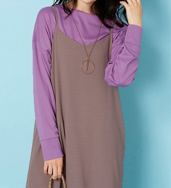 BELLUNA（ベルーナ）の「もちっとなめらか！大人顔サマ見えプルオーバー（カットソー）」｜詳細画像