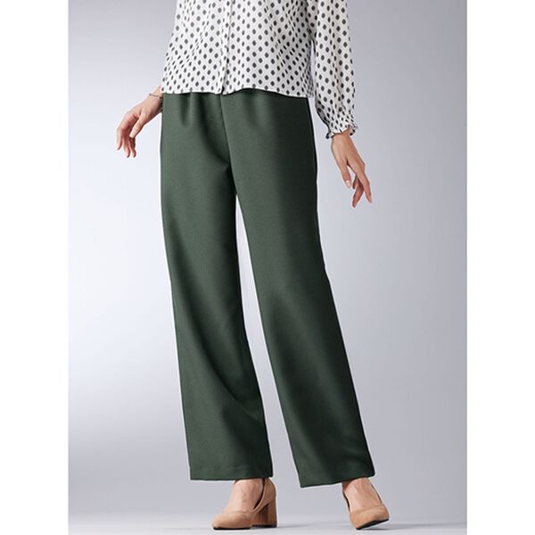 BELLUNA（ベルーナ）の「日本製パチパチしにくい！すっきり見えて楽ちんパンツ（フルレングスパンツ）」｜詳細画像