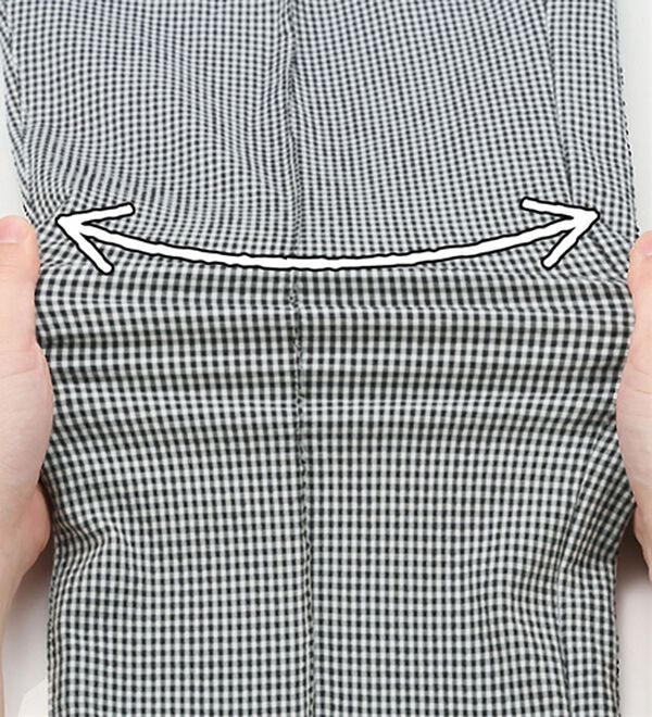 「＜シンプル＆プラス＞接触冷感ストレッチサッカースラックス（メンズスラックス）」｜詳細画像