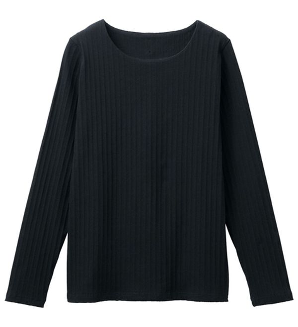 RANAN（ラナン）の「バックパール調釦リブカットソープルオーバー（カットソー）」｜詳細画像