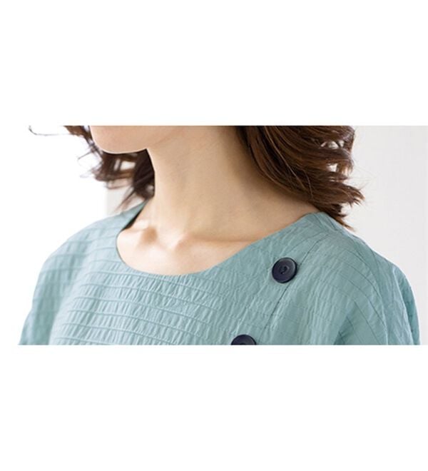 ルフラン（ルフラン）の「ピンタック素材チュニック（チュニック）」｜詳細画像