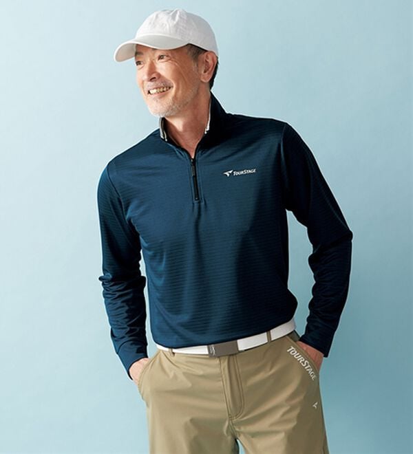 「【３色組】＜ツアーステージ＞シャドーボーダーポロシャツ（メンズポロシャツ）」｜詳細画像