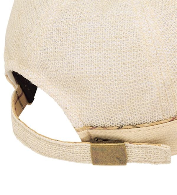 「＜ドン　ベルモード＞風が通る涼やか麻混キャップ（メンズ帽子）」｜詳細画像