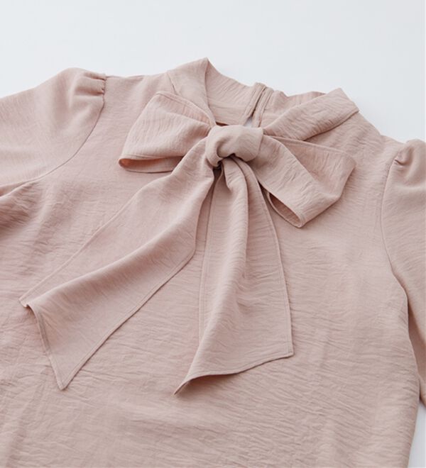 RANAN（ラナン）の「ボウタイリボンブラウス（ブラウス）」｜詳細画像