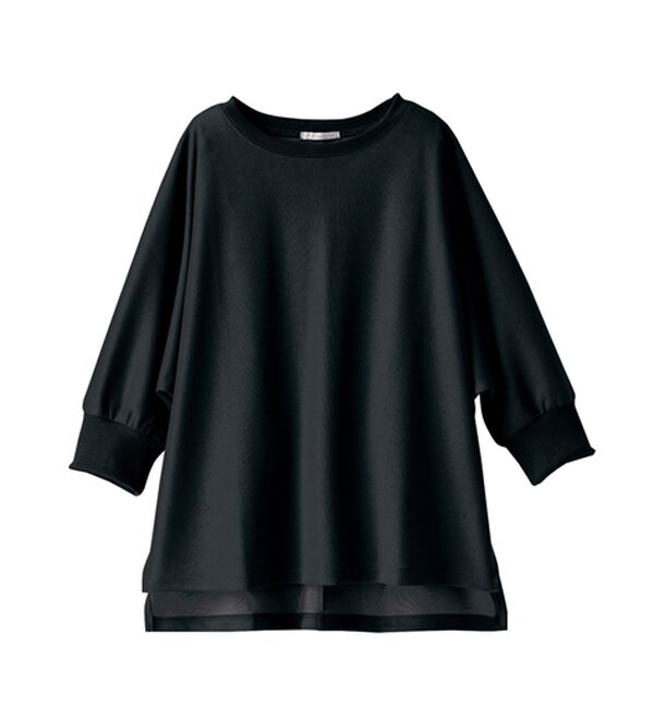 BELLUNA（ベルーナ）の「リブ切替ドルマンデザインプルオーバー（カットソー）」｜詳細画像