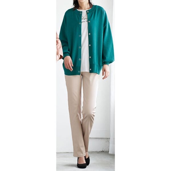 BELLUNA（ベルーナ）の「ぐんぐん伸びるデニムパンツ　ストレート（フルレングスパンツ）」｜詳細画像