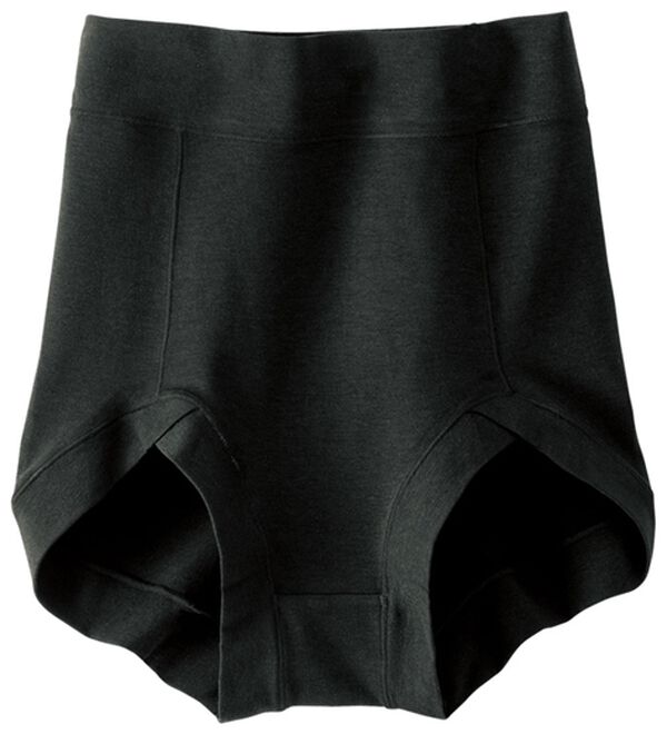 LAVIENNE（ラヴィエンヌ）の「【とろけるような肌ざわり】テンセル（ＴＭ）繊維コットン混ショーツ（ショーツ）」｜ブラック