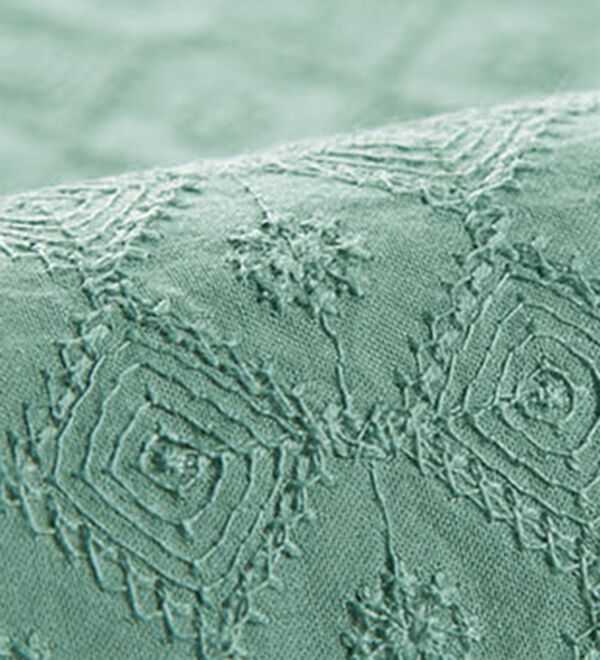 BELLUNA（ベルーナ）の「花柄レース切替シャツジャケット（シャツ）」｜詳細画像