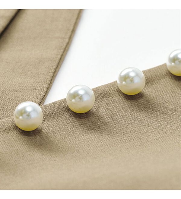 RANAN（ラナン）の「パールビジュー付ジャンパースカート（ジャンパースカート）」｜詳細画像