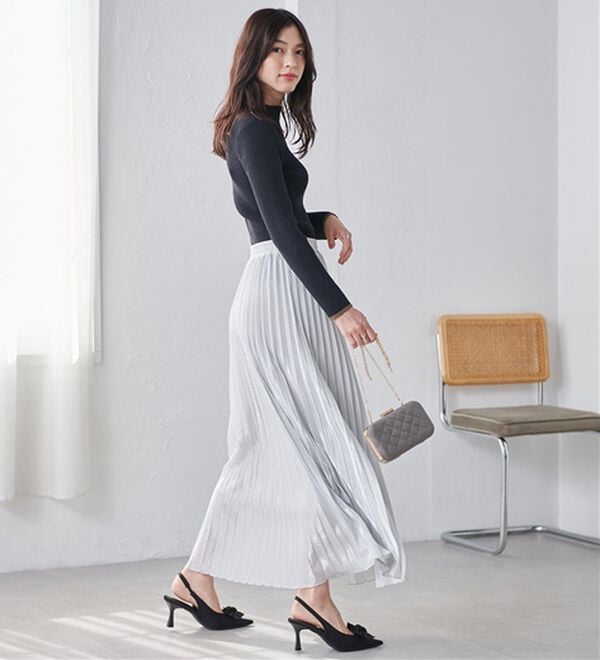 RANAN（ラナン）の「もちもちリブパイピングハイネックニット（ニット・セーター）」｜詳細画像