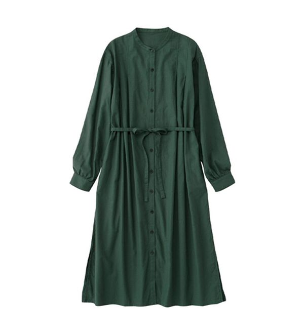 Viola e Viola（ヴィオラ エ ヴィオラ）の「【リンネルコラボ】起毛綿シャツワンピース（シャツワンピース）」｜詳細画像