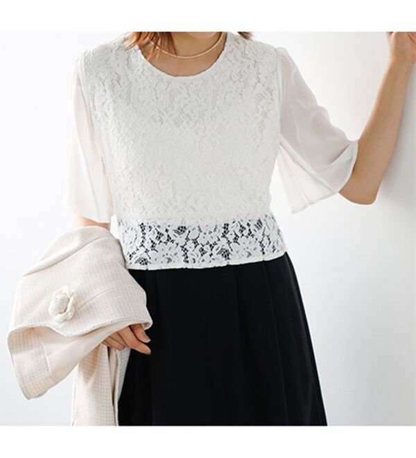 GeeRA（ジーラ）の「【入卒式/セレモニー】ツイード着回し５点セットスーツ　２ジャケット＆パンツ＆ワンピ（その他スーツ）」｜詳細画像