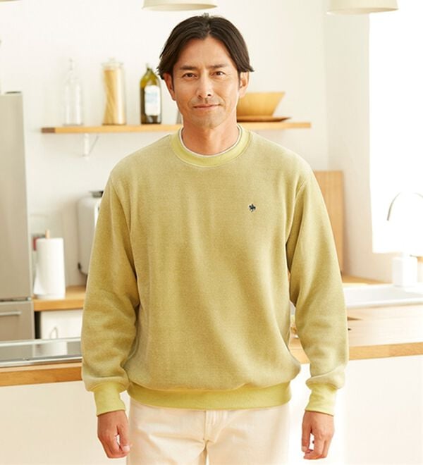 「＜ポロ・ビーシーエス＞大人の上品レイヤードトレーナー（メンズトレーナー）」｜詳細画像