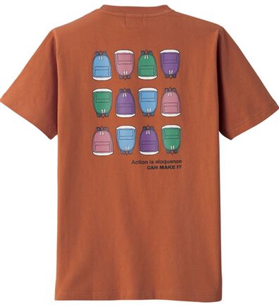 「＜アウトドアプロダクツ＞バックプリントロゴＴシャツ（メンズＴシャツ）」