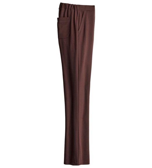 ルフラン（ルフラン）の「あったか優しい肌心地！ラク美パンツ（フルレングスパンツ）」｜ブラウン