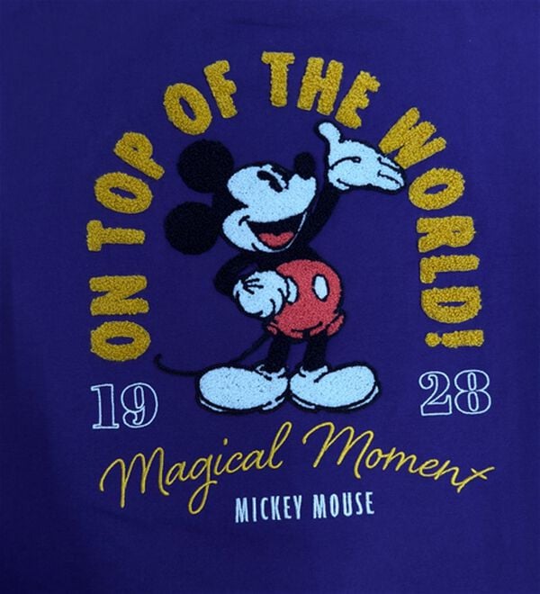 BELLUNA（ベルーナ）の「＜Ｄｉｓｎｅｙ＞【ミッキー】バックサガラ刺しゅうワイドシルエットＴシャツ（Tシャツ）」｜詳細画像