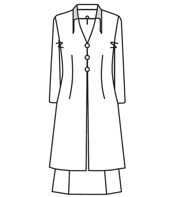 ルフラン（ルフラン）の「脱ぎ着が簡単！オールシーズンワンピース（ブラックフォーマル（喪服・礼服））」｜詳細画像