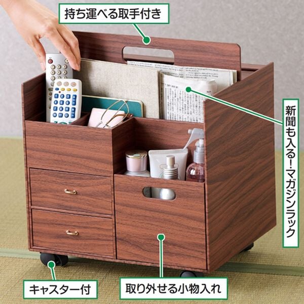 「「探しものゼロ」便利ワゴン（小物・小型収納）」｜詳細画像