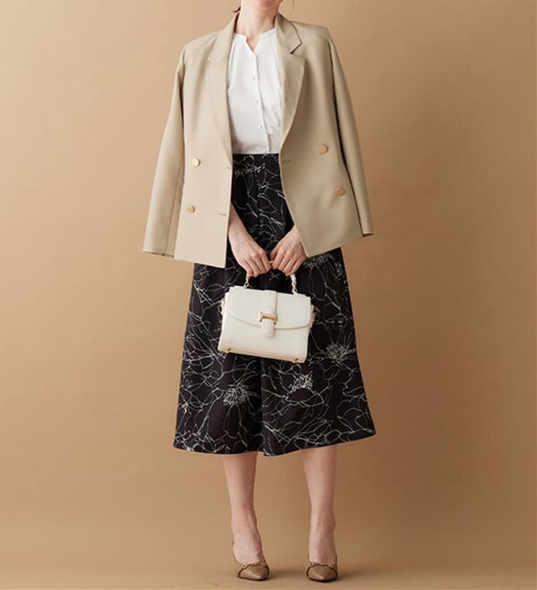 alotta（アロッタ）の「キャンディースリーブくるみボタンブラウス（ブラウス）」｜詳細画像