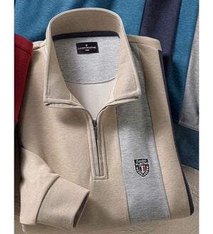 「ブランドデザイントレーナー（メンズトレーナー）」｜ベージュ