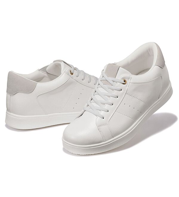 「＜コムルヴァン・オム＞軽量はっ水ヒールアップシューズ（メンズスニーカー）」｜詳細画像