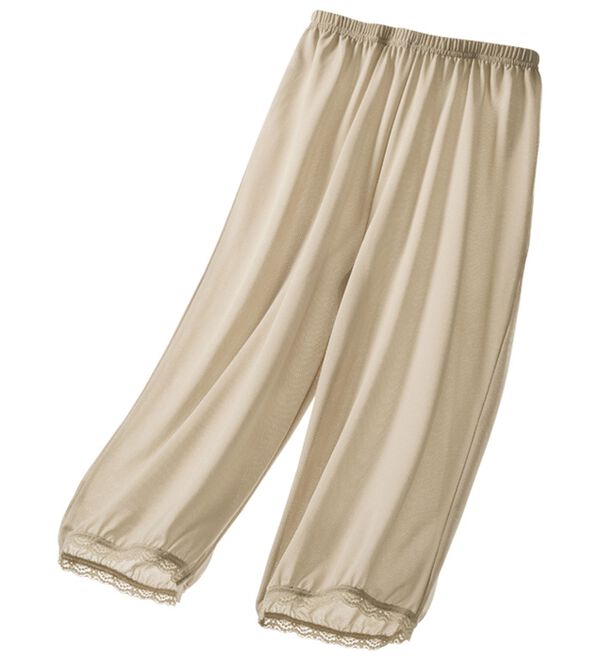 LAVIENNE（ラヴィエンヌ）の「新・さらっと涼感　メッシュガウチョキュロット（肌着・インナーウェア）」｜詳細画像