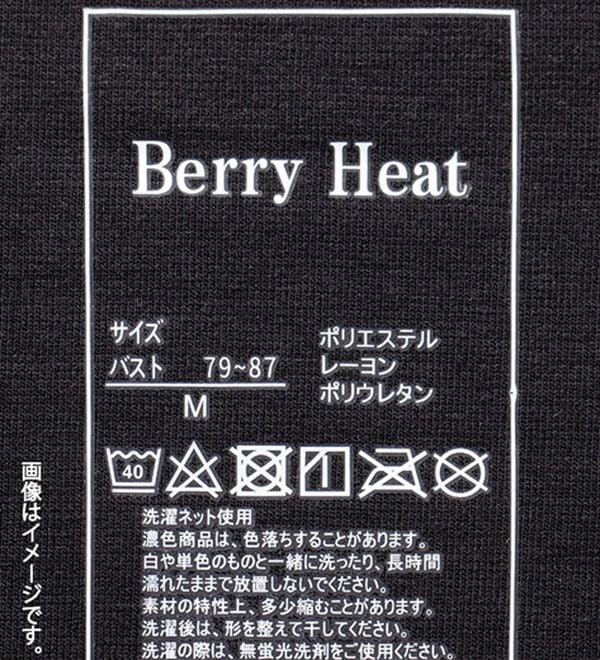 LAVIENNE（ラヴィエンヌ）の「＋５．２度のあったかインナー　ベリーヒート　タートルネック長袖（肌着・インナーウェア）」｜詳細画像