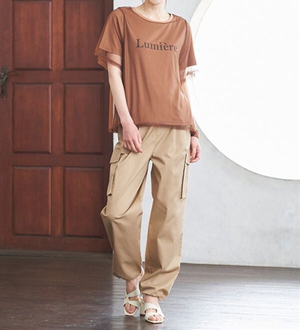 RANAN（ラナン）の「キレイ見えカーゴパンツ（その他パンツ）」｜詳細画像