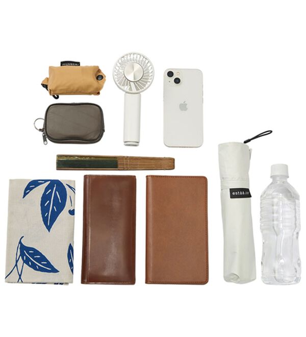 「＜富士金梅＞帆布&times;スコッチガードレザー巾着（メンズトートバッグ）」｜詳細画像