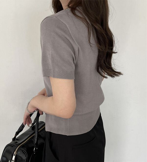 GeeRA（ジーラ）の「ホックデザインサマーカーディガン（ニットカーディガン）」｜詳細画像