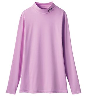 LAVIENNE（ラヴィエンヌ）の「＜ＦＩＬＡ＞ＵＶカットハイネックプルオーバー（カットソー）」｜ライラック