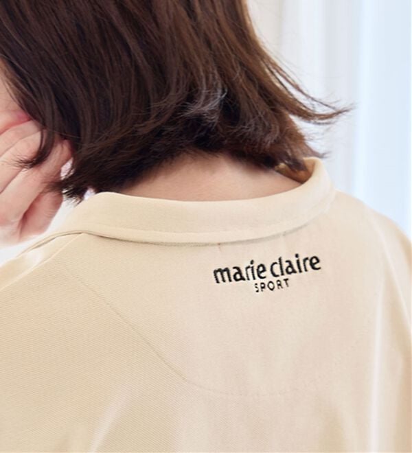 Viola e Viola（ヴィオラ エ ヴィオラ）の「【ｍａｒｉｅ　ｃｌａｉｒｅ　ＳＰＯＲＴ】スキッパーポロチュニック（チュニック）」｜詳細画像