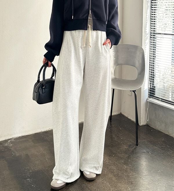GeeRA（ジーラ）の「２ＷＡＹカーブスウェットパンツ（フルレングスパンツ）」｜詳細画像