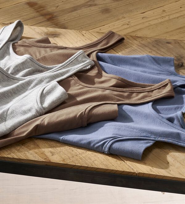 YU'NOW（ユナウ）の「ベーシック汗取りインナー　タンクトップ（肌着・インナーウェア）」｜詳細画像