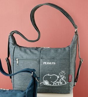 BELLUNA（ベルーナ）の「＜ピーナッツ＞３ＷＡＹショルダー（ショルダーバッグ）」｜グレー