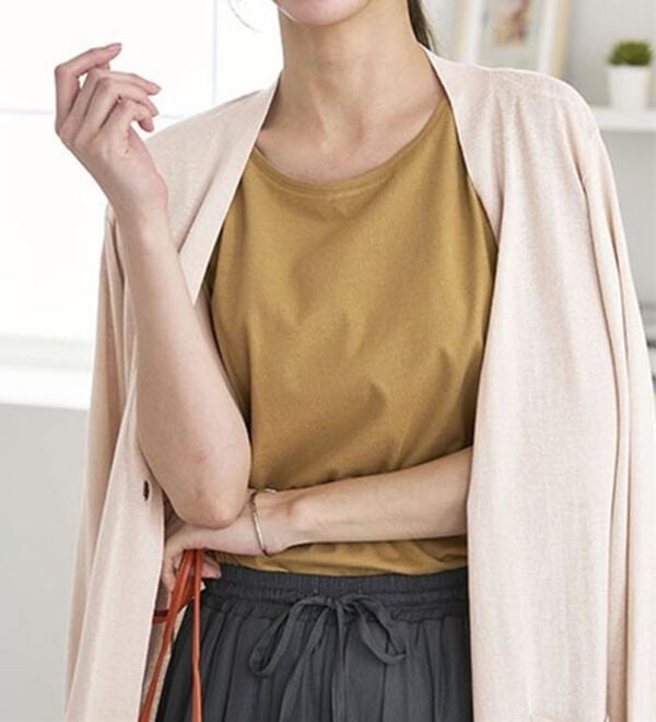 BELLUNA（ベルーナ）の「ヒンヤリ冷感！洗えるロング丈カーディガン（ニットカーディガン）」｜詳細画像