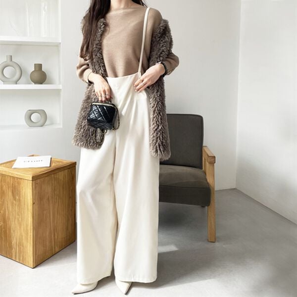 GeeRA（ジーラ）の「サロペットワイドパンツ（オールインワン）」｜詳細画像