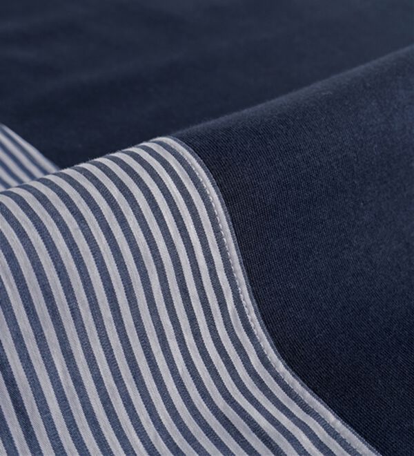 BELLUNA（ベルーナ）の「ストライプ切替デザインプルオーバー（カットソー）」｜詳細画像