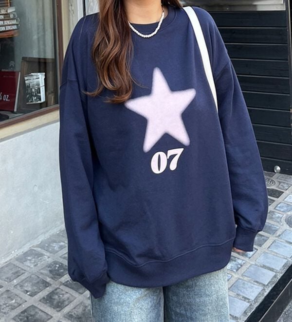 GeeRA（ジーラ）の「スターロゴスウェット（カットソー）」｜詳細画像