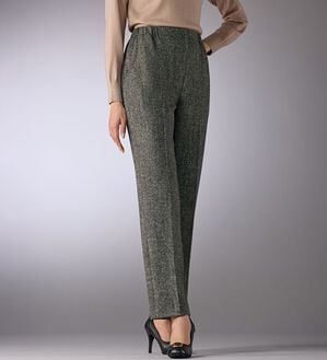 BELLUNA（ベルーナ）の「【尾州】日本製ウール混パンツ（フルレングスパンツ）」｜グレー