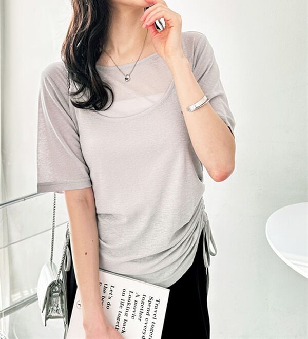 GeeRA（ジーラ）の「シアースラブレイヤードセット（アンサンブル）」｜詳細画像