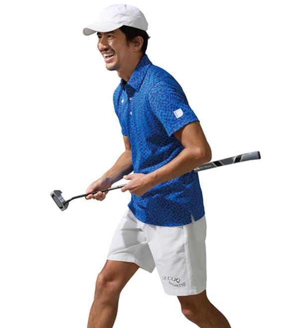 「＜ルコックスポルティフ＞サッカーストライプショートパンツ（メンズハーフパンツ）」｜詳細画像