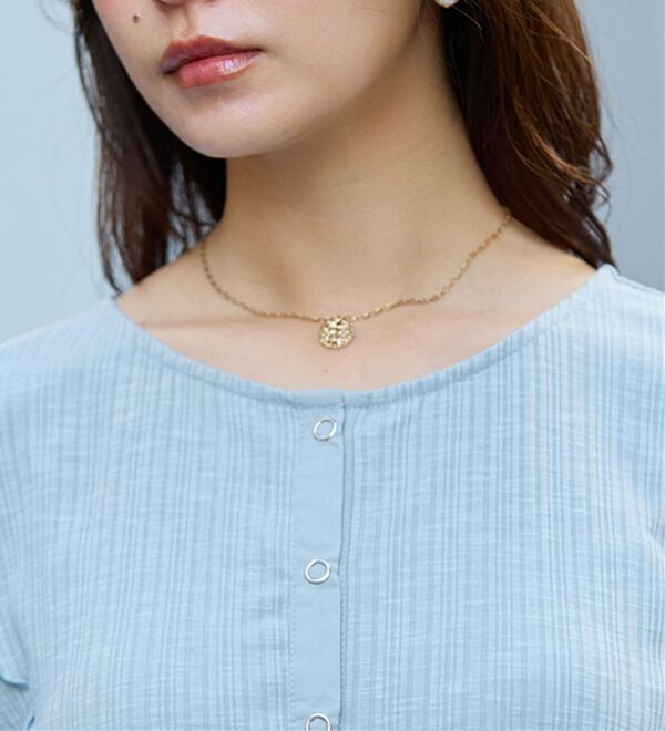 Viola e Viola（ヴィオラ エ ヴィオラ）の「針抜きシアードットボタンカーデ（その他カーディガン）」｜詳細画像